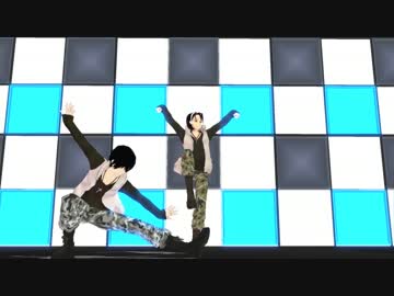 【ペダルMMD】荒北と東堂がWAVE踊りました