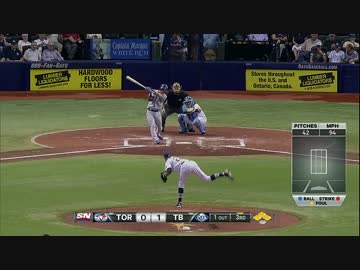 ムネリン、満塁のチャンスでタイムリーヒット