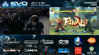 EVO2014 day1 ウル4 TOP12Losers ももち vs Dieminion