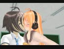 真とマキは日直さん【MMD】