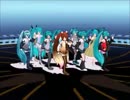【MMD】あーさん11人でぽっぴっぽー