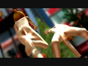 【MMD】解放感にまみれて脳漿炸裂ガール【裸レン】