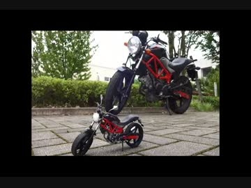 【設計図なんて無かった】バイクを丸々１台作ろう【紙工作】