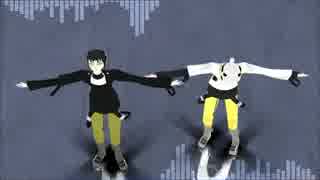 【カゲプロMMD】白黒コノハワロングフル・ディテンション【モデル配布】