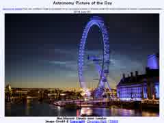 2014年 7月10日 ｢ロンドンの夜光雲｣-Astronomy Picture of the Day