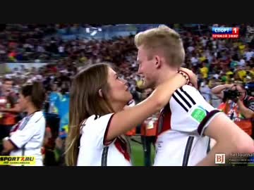 セレブ美女の乱入【W杯決勝】