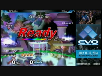 日本語実況 Evo 14 スマブラdx Day3 Mew2king Marth Vs Mango Fox ニコニコ動画