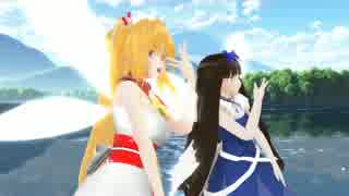 【東方MMD】日と星の光でリモコン