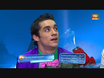 ＜スペイン語＞ハビエル・フェルナンデス 2011 World SP