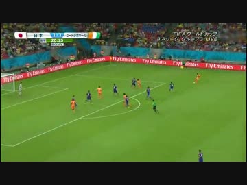 2014年ブラジルW杯　全ゴール集　パート１