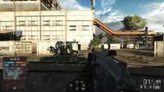 BF4 テスト動画＆初投稿！！！軽い射撃練習有