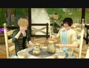 【APヘタリア in TheSims3】４人＋４匹暮らしのまとめ４０