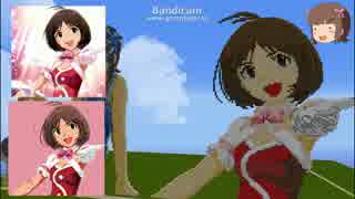 【Minecr@ft】愛ちゃんの誕生日をドットで祝ってみた【遅刻】