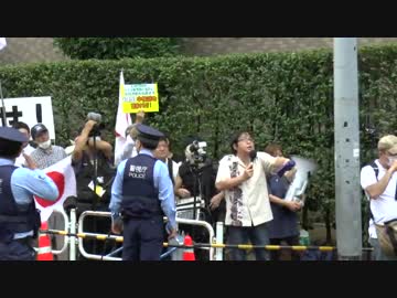 【2014/7/19】史上初!市民団体が殺人集団中核派に直接抗議in松江1