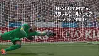 FIFA14【字幕実況】　パラレルワールドカップ　～大会15日目～