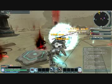 【PSO2】採掘基地防衛戦：絶望ソロの絶望感【Wave4まで】