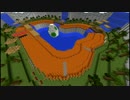 【minecraft1.8ss】でっていうフォールズを作ってみた【ワールド配布】