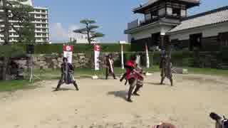 【安芸ひろしま武将隊】2014.7.20／広島城二ノ丸15:00回