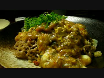 どん兵衛の胡麻油炒め (feat.  カニ玉あんかけ) WXどん兵衛MN料理祭