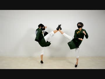 【進撃コス】いーあるふぁんくらぶ踊りたかった＋Girls【兵長とエレン】