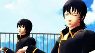 【MMD銀魂】監察コンビで積乱雲グラフィティ