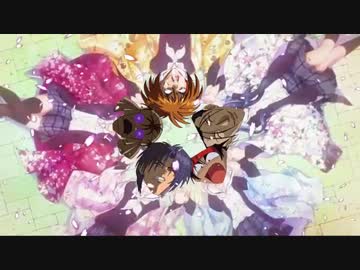 キワミフタ OP 「ＣＣＯハ燃エロヤいろはにＯＨ！(´ﾟдﾟ｀)」