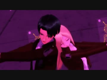 【進撃のMMD】リヴァイとクリスタでmagnet