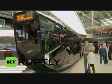 ロシアの戦車工場が造った最新の路面電車