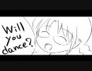 アイドルマスター手書き「will you dance?」