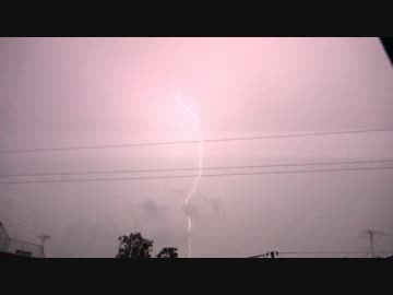 2014年7月20日 雷雨（サウンド）