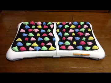 足ツボマット乗せたWii Fitやってみた 前編