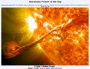 2014年 7月20日 ｢太陽フィラメント放出｣-Astronomy Picture of the Day