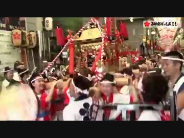 【夏祭】ギャルみこし法被姿で気合「わっしょい」…大阪・天神祭