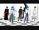 【MMD鬼徹】StrikeEnemy(メダロット)【MMD KAITO・KAITO_V3】 固定カメラ・初投稿