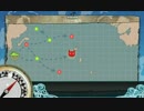 正規空母6隻が敵艦隊を排除し、バシー島に集積された飯を輸送す。