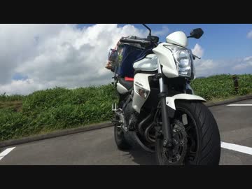 【キャンプツーリング】ER-6nとビーナスライン