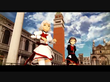 【MMD】 レッドショルダーが踊るエンゼルフィッシュ