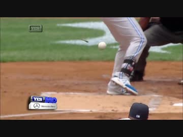 【MLB】投球がトンボに