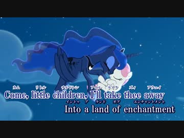 【MLP】Children of the Night カラオケ字幕【Fanmade】