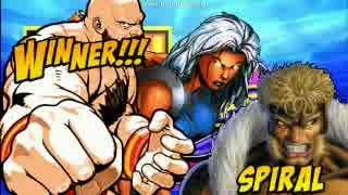 【MUGEN】両儀式OR vs フォクシー,スパイラル【プレイヤー操作】
