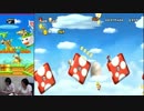 【スーパーマリオブラザーズ wii】実況プレイ ももけろ world1-6