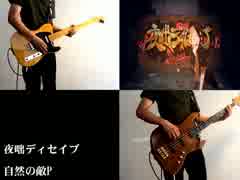 【ギター】夜咄ディセイブ / 自然の敵P　弾いてみた【ベース】