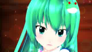 【MMD】 東風谷早苗★信仰は儚き人間の為に★東方Vocal