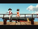 【MMD】 彩りりあ様版、恋の2-4-11のトレースのおまけモーション