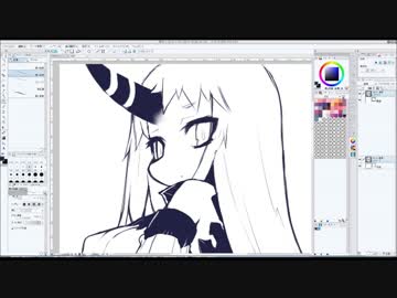 港湾棲姫を描いてみた