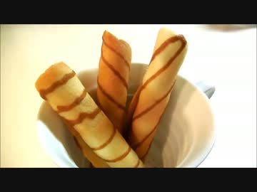 ラングドシャ ２種類の作り方で作ってみた【ぬ】 二部作 その２