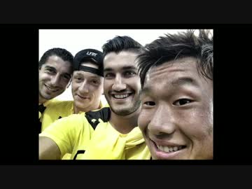 ドルトムント丸岡君トップチームでフル出場おめでとう動画