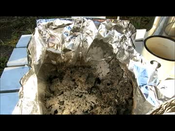 【外あそび】徒歩キャンプでの炭の後片付け【公園BBQの場合】