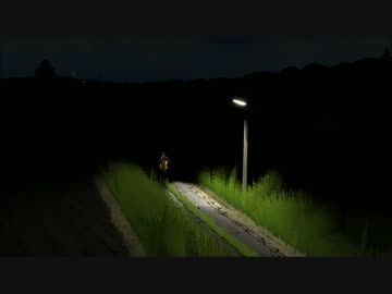 【MMD】岬周辺の道路を走ってみるテスト５