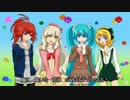 【初音ミク、鏡音リン、CUL、MAYU】 SWEET♥ROSES 【天てれMTKカバー】